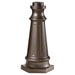 Outdoor Post Base Postbase in Oil Rubbed Bronze