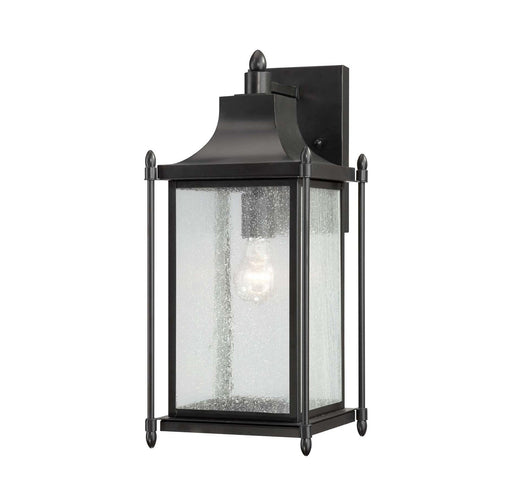 Dunnmore Large Outdoor Wall Lantern in Black