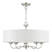 Edinburgh 5-Light Chandelier in Brushed Nickel