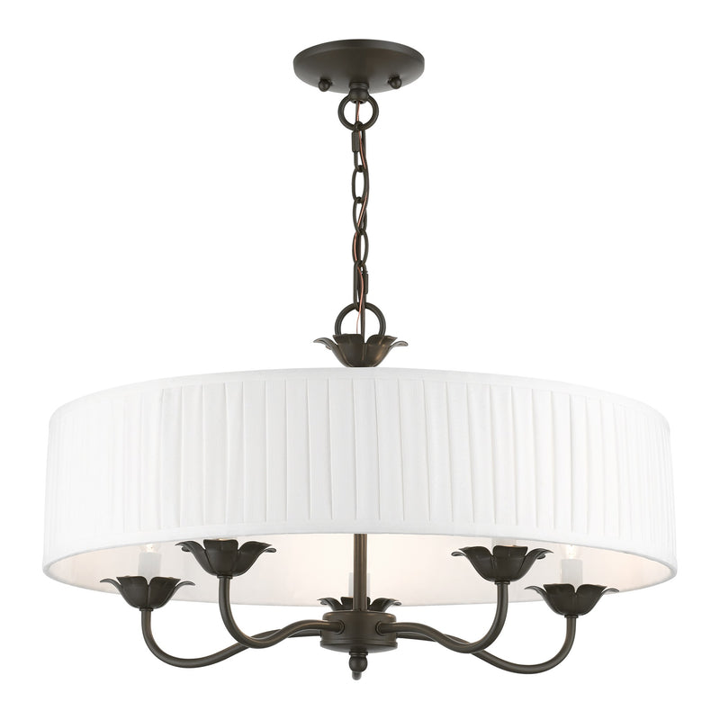 Edinburgh 5-Light Chandelier in English Bronze