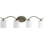 Inspire 4-Light Bath Vanity Light in Antique Bronze