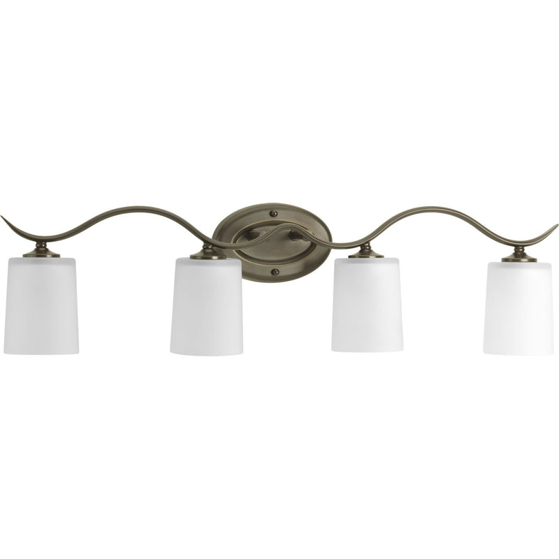 Inspire 4-Light Bath Vanity Light in Antique Bronze