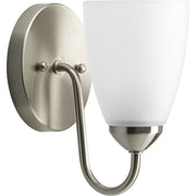 Gather Bath Sconce in Brushed Nickel