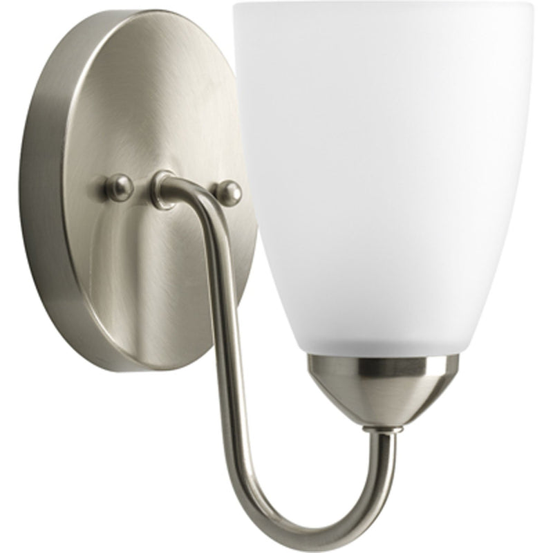 Gather Bath Sconce in Brushed Nickel