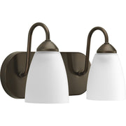 Gather 2-Light Bath Vanity Light in Antique Bronze