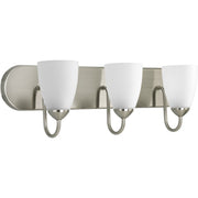 Gather 3-Light Bath Vanity Light in Brushed Nickel
