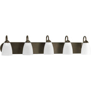 Gather 5-Light Bath Vanity Light in Antique Bronze