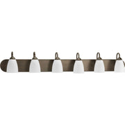 Gather 6-Light Bath Vanity Light in Antique Bronze
