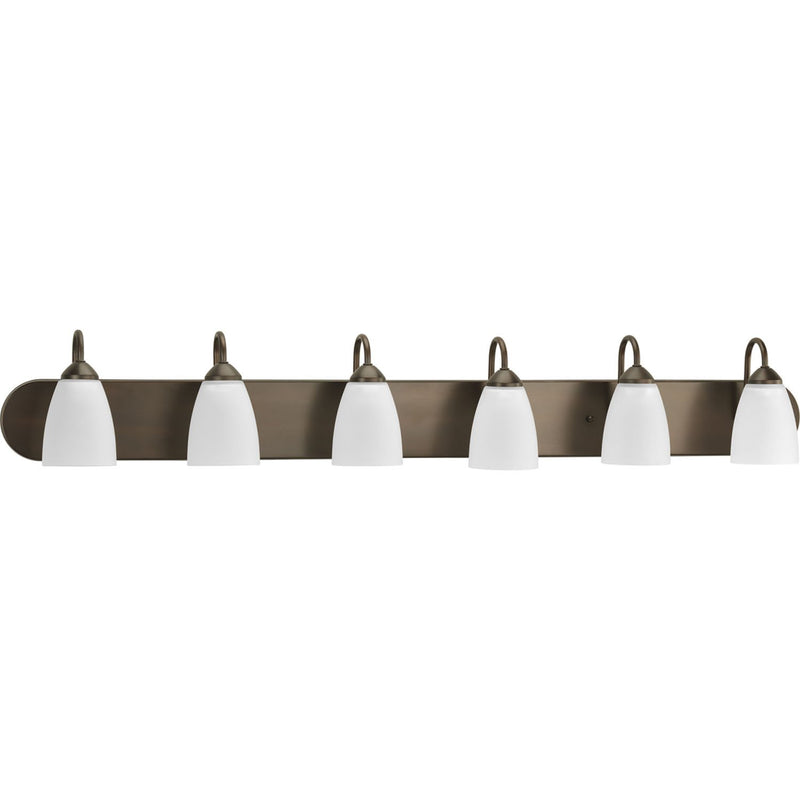 Gather 6-Light Bath Vanity Light in Antique Bronze
