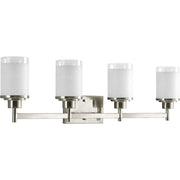 Alexa 4-Light Bath Vanity Light in Brushed Nickel