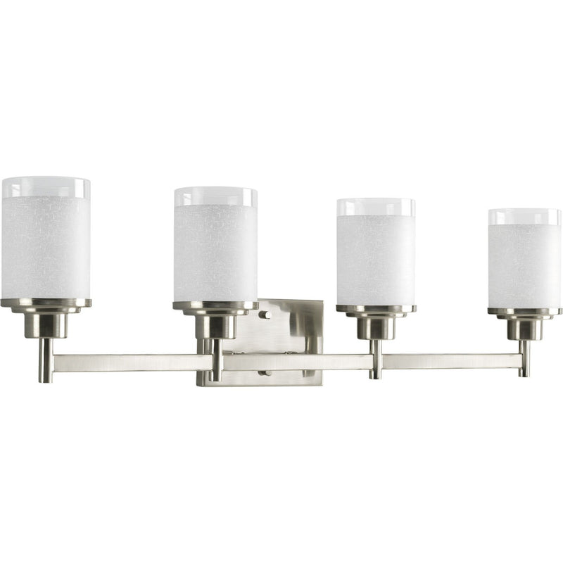 Alexa 4-Light Bath Vanity Light in Brushed Nickel