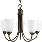 Gather 5-Light 20.5" Chandelier in Antique Bronze
