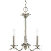 Inspire 3-Light Chandelier in Brushed Nickel
