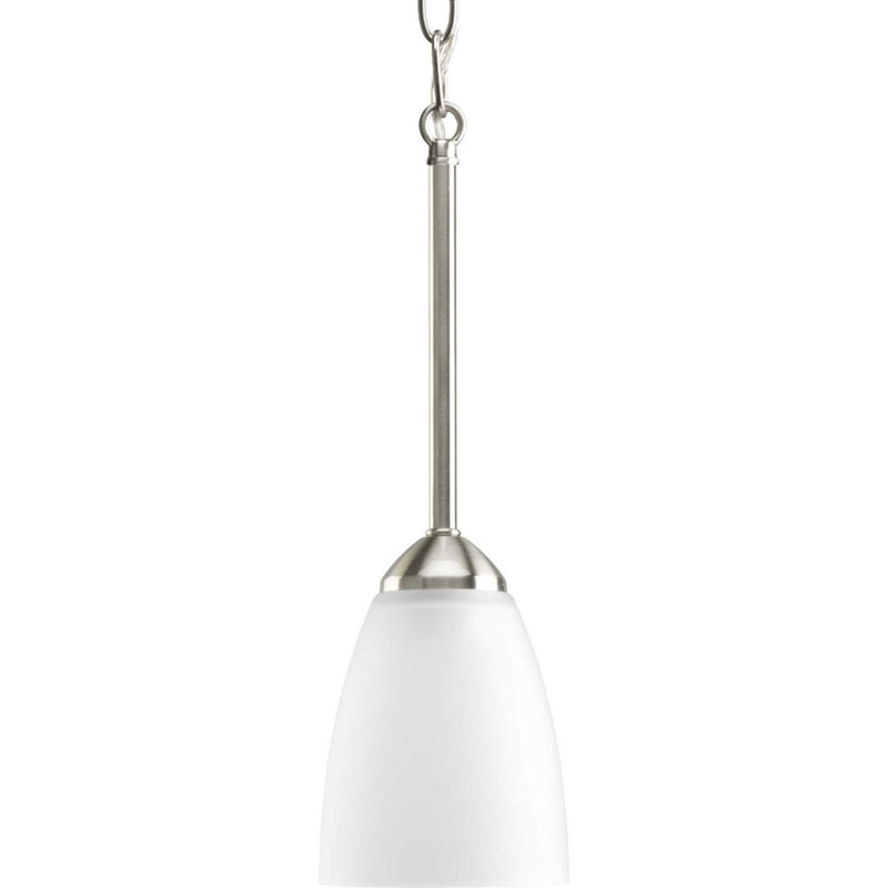Gather Mini Pendant in Brushed Nickel