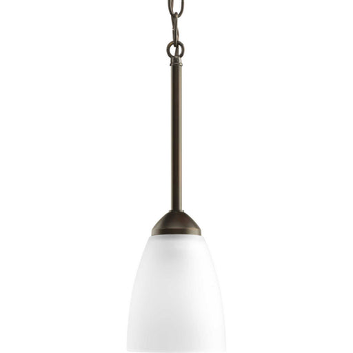 Gather One Light Mini Pendant in Antique Bronze