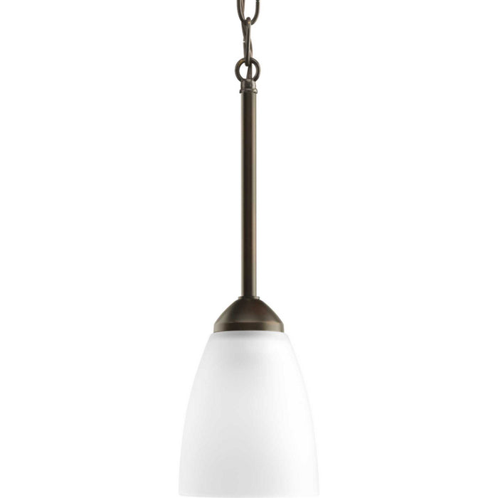 Gather One Light Mini Pendant in Antique Bronze
