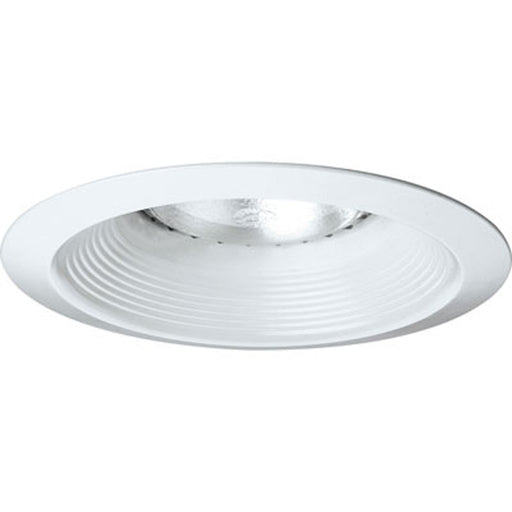 Long Neck Baffle Trim in White