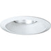 Long Neck Baffle Trim in White