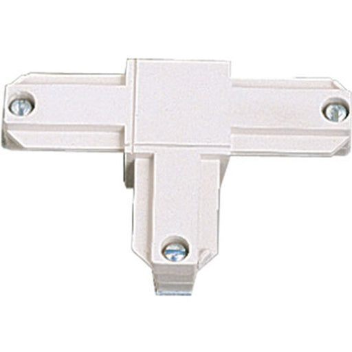 Inside-Left Polarity T Connector in White