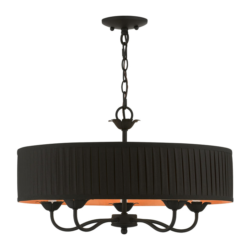 Harrington 5-Light Chandelier in Black