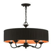 Harrington 5-Light Chandelier in Black