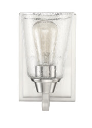 Grace 1 Light 6.5" Wall Sconce in Brushed Polished Nickel