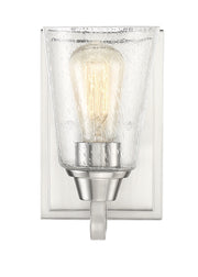 Grace 1 Light 6.5" Wall Sconce in Brushed Polished Nickel