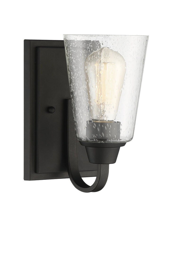 Grace 1 Light 6.5" Wall Sconce in Espresso