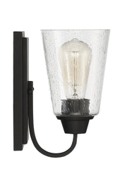 Grace 1 Light 6.5" Wall Sconce in Espresso