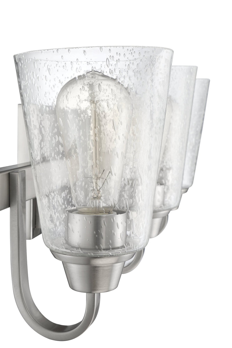 Grace 3 Light 21" Vanity in Brushed Polished Nickel