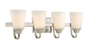 Grace 4 Light 27.5" Vanity in Brushed Polished Nickel