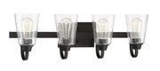 Grace 4 Light 27.5" Vanity in Espresso