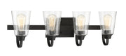 Grace 4 Light 27.5" Vanity in Espresso