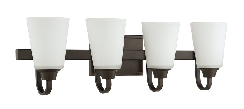 Grace 4 Light 27.5" Vanity in Espresso