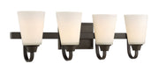 Grace 4 Light 27.5" Vanity in Espresso
