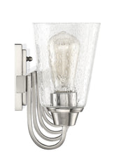Grace 5 Light 37" Vanity in Brushed Polished Nickel