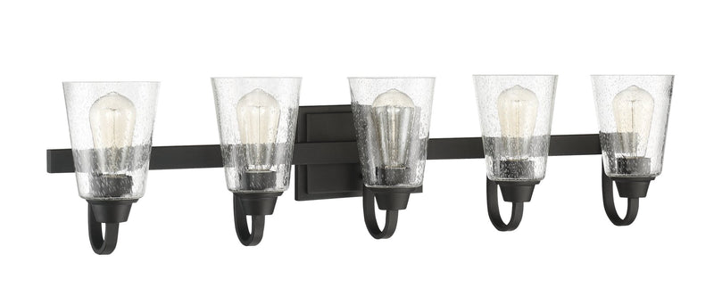 Grace 5 Light 37" Vanity in Espresso