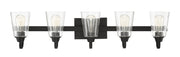 Grace 5 Light 37" Vanity in Espresso