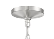 Grace 5 Light 26" Chandelier in Brushed Polished Nickel