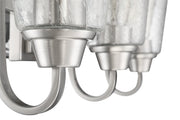 Grace 5 Light 26" Chandelier in Brushed Polished Nickel