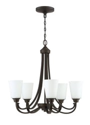 Grace 5 Light 26" Chandelier in Espresso