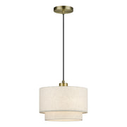 Manorwood Pendant in Antique Brass