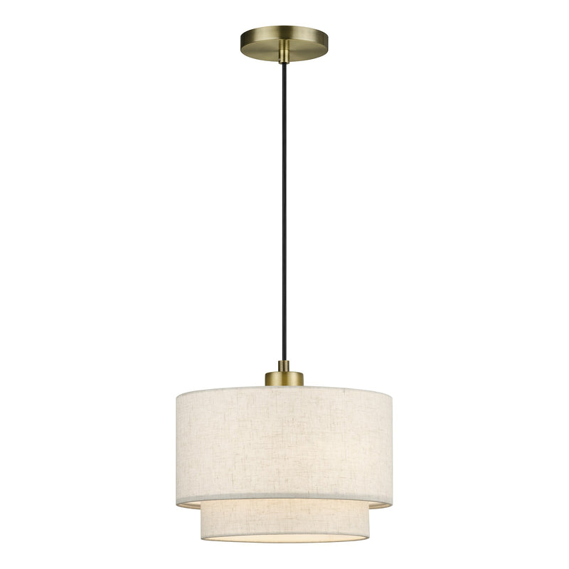 Manorwood Pendant in Antique Brass