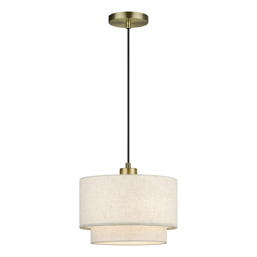 Manorwood Pendant in Antique Brass