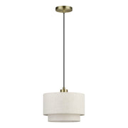 Manorwood Pendant in Antique Brass