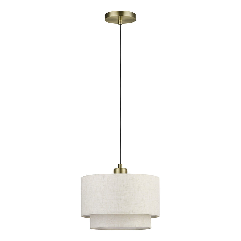 Manorwood Pendant in Antique Brass