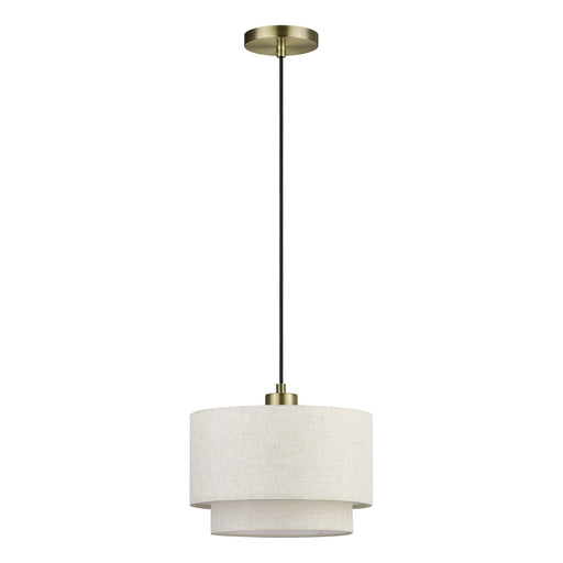 Manorwood Pendant in Antique Brass