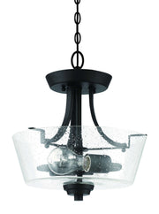 Grace 2 Light 13" Convertible Semi Flush in Espresso