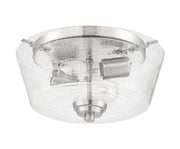 Grace 2 Light 13" Flushmount in Brushed Polished Nickel