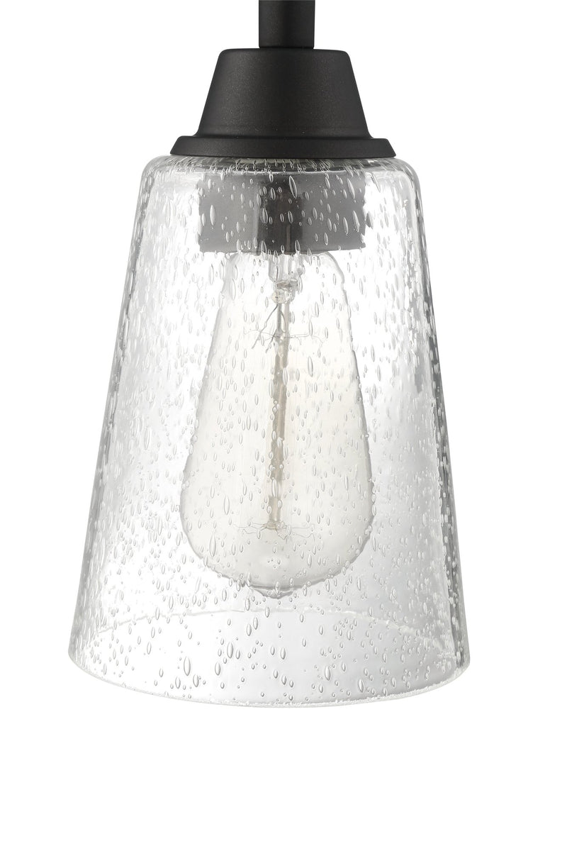 Grace 1 Light 5" Mini Pendant in Espresso